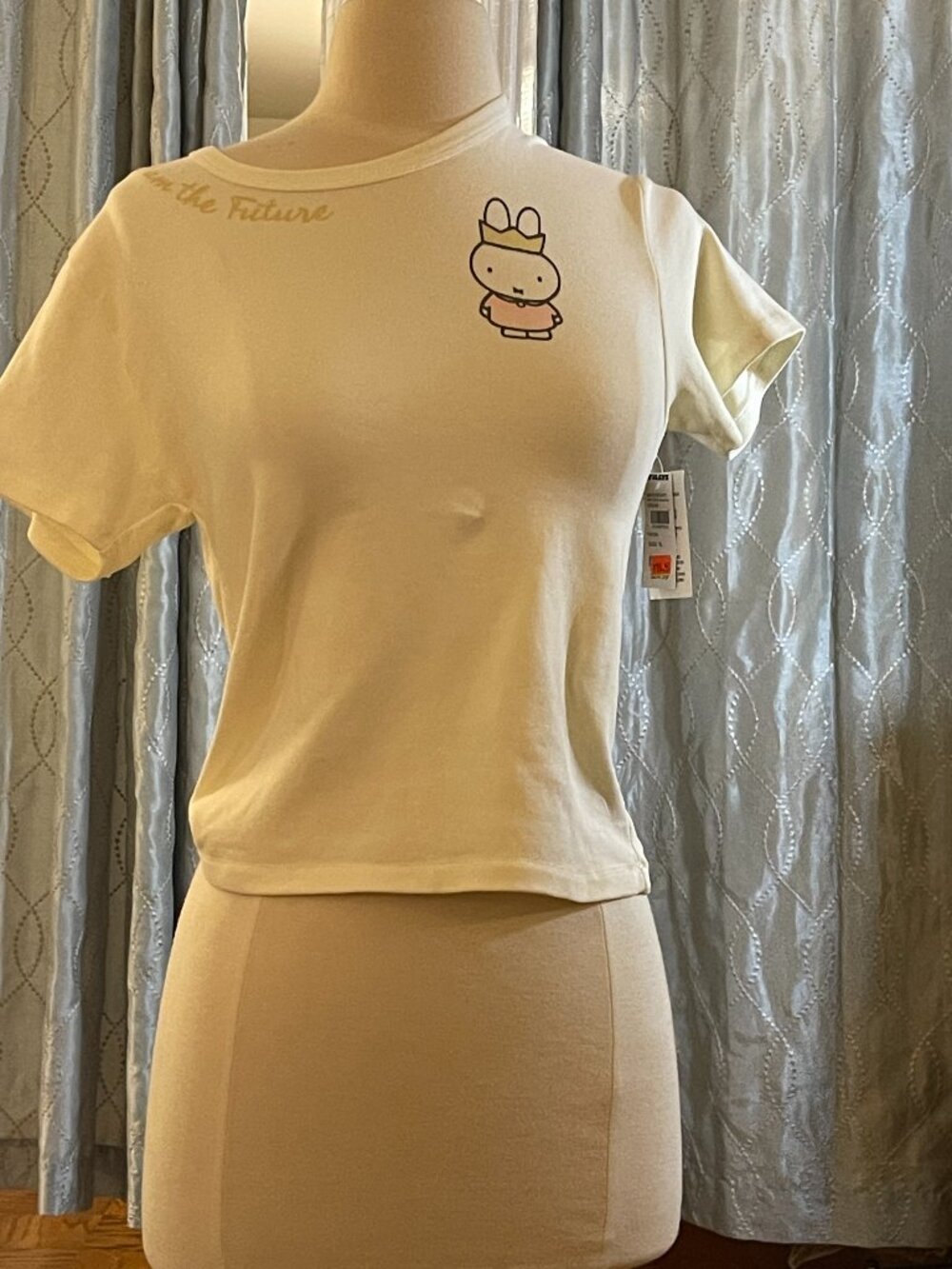Tilly’s White Bunny Baby Tee